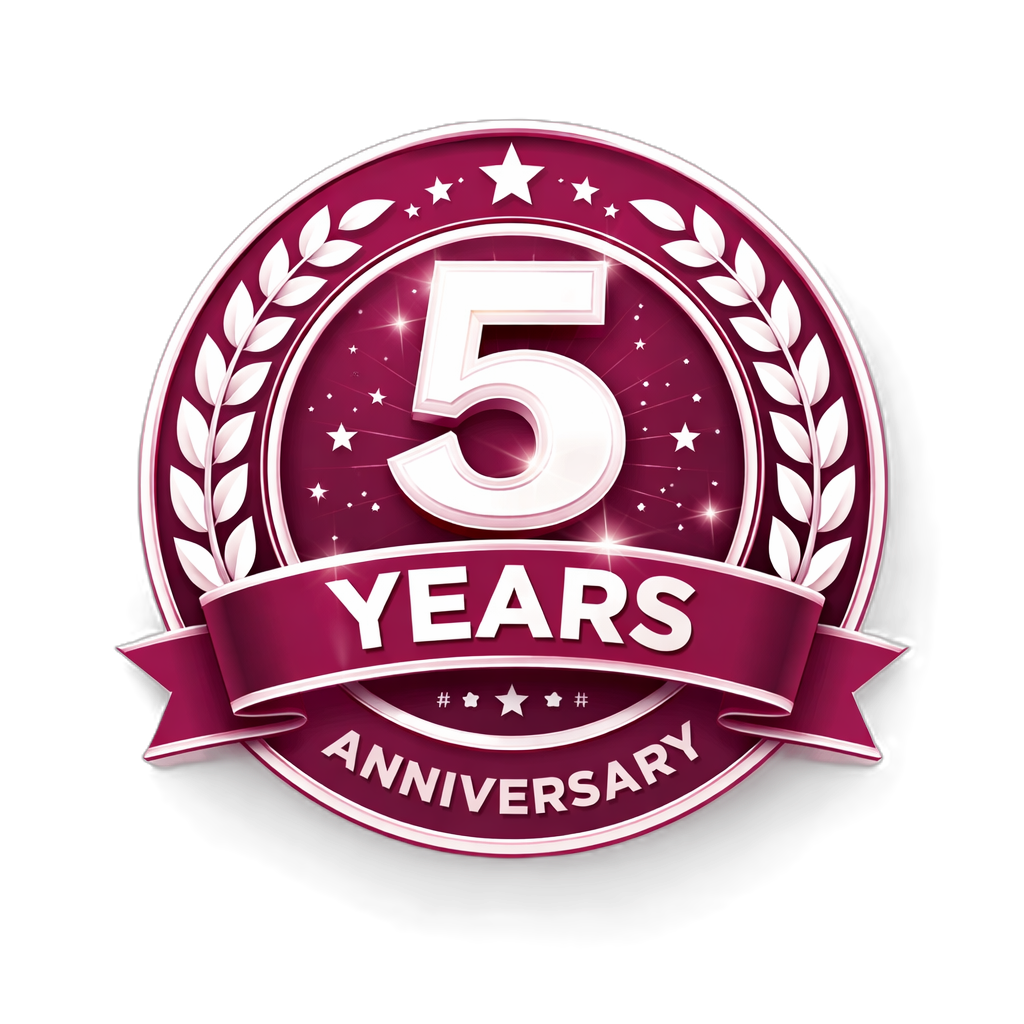 5 Year Anniversary